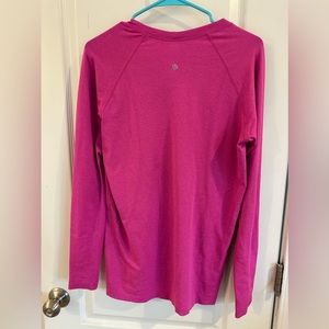 Pink Lululemon Long Sleeve Swiftly